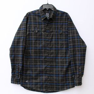 Bloodbath | Flannel | Size M | Black Blue Rare